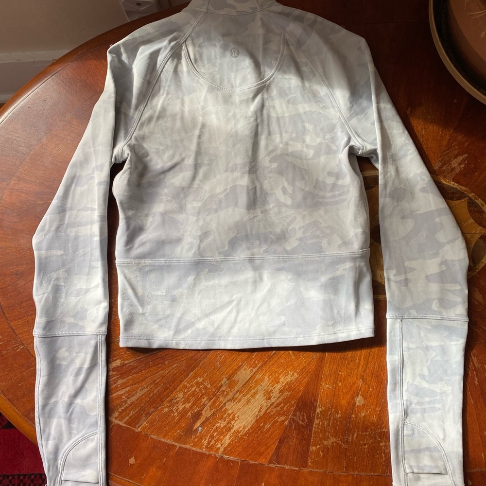 Camouflage Quarter-Zip Pullover